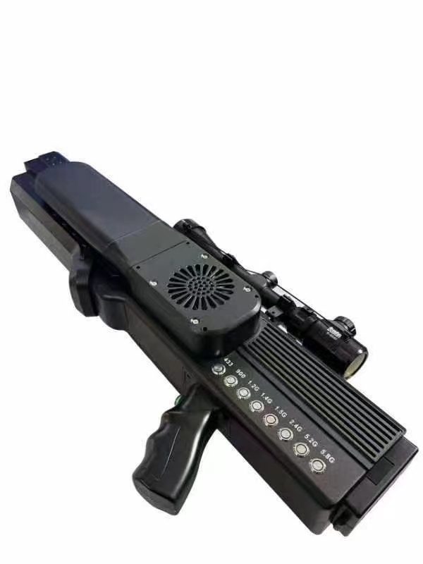  崇礼手持便携式枪型低空防御反制八通道